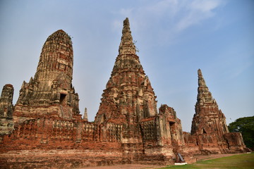 Fototapeta premium A stone castle in Ayutthaya