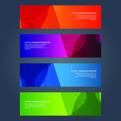 Vector Abstract design banner web template