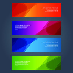 Vector Abstract design banner web template