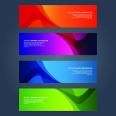 Vector Abstract design banner web template