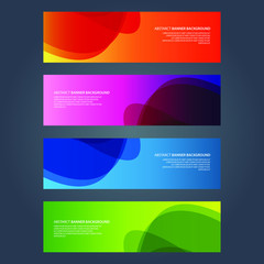 Vector Abstract design banner web template