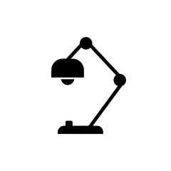 Desk lamp icon Vector