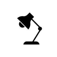 Desk lamp icon Vector