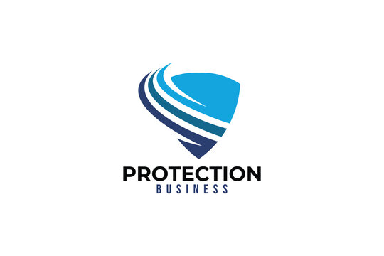 protection logo icon vector isolated