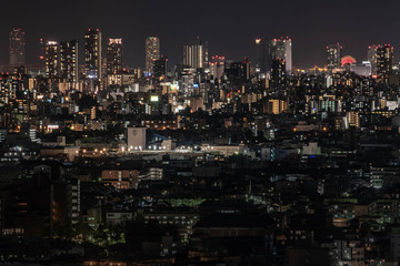 Fototapeta na wymiar 大阪の高層ビル群