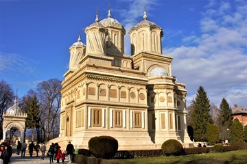 Fototapeta na wymiar Monastery of Curtea de Arges - Romania