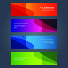 Vector Abstract design banner web template