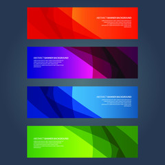 Vector Abstract design banner web template
