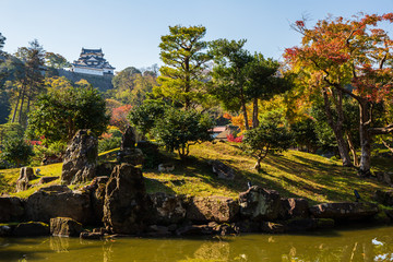 日本の秋 滋賀 彦根城玄宮園65 　Autumn in Japan, Shiga Prefecture,Hikone Castle...