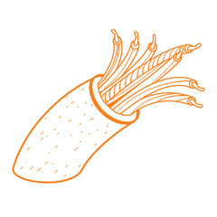 High voltage wires icon outline drawing.