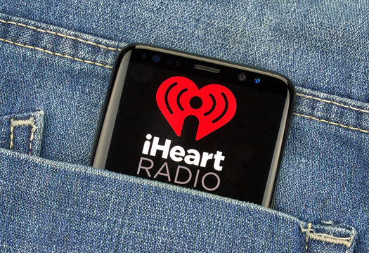 IHeartRadio Mobile App On Samsung S8.