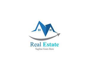 Real estate property logo design for business