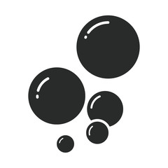 bubble icon vector design illustration