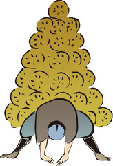 浮世絵　町人　その95