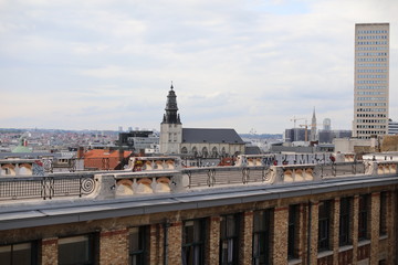 Fototapeta na wymiar Stadt Panorama Brüssel
