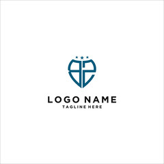logo design for companies, Inspiration from the initial letters of the BZ logo icon. - Vector