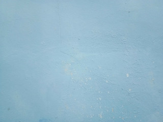 Old blue cement wall background in vintage style