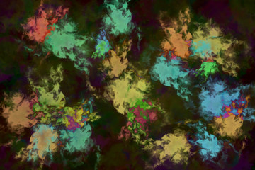 Abstract colorful pastel with gradient multicolor toned background, ideas graphic design for web or banner