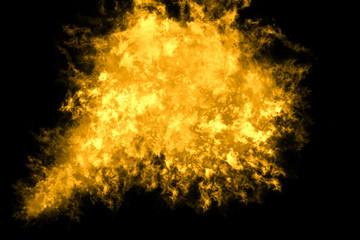 Obraz premium golden abstract textured cloud