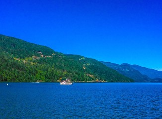 lake in mountains