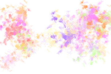 Abstract colorful pastel with gradient multicolor toned background, ideas graphic design for web or banner