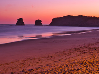 Exposición de la playa de Hendaia