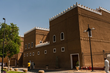 Fototapeta na wymiar The Saudi Heritage Preservation Society office, Riyadh, Saudi Arabia