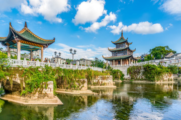 Fototapeta premium Guiyang's Famous Ancient Architectural Landscape
