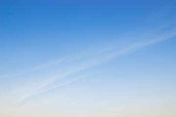 blue sky with clouds