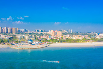 City waterfront view of Silver Beach in The Northwest Sea