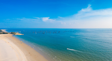 City waterfront view of Silver Beach in The Northwest Sea