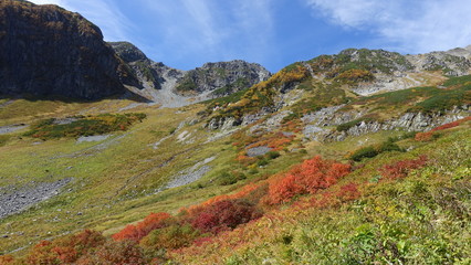 Fototapeta na wymiar japanese alps