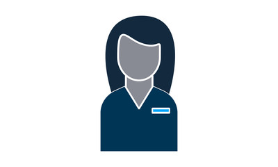 Consultant, customer service, customer support icon vector illustration.