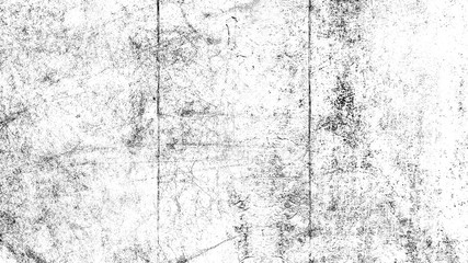 Vintage scratched grunge overlays on isolated white background for copyspace. Old film effect overlays