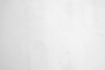 Unfinished White Painting Concrete Wall Texture Background.