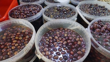 olives from the market