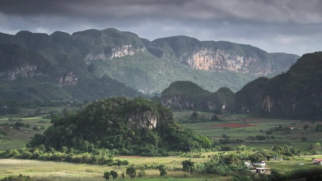 Stunning timelapse of the unusual landscape in the Valle de Vinales, Cuba