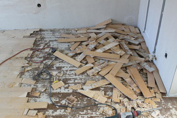 Renovierung eines Haus