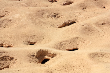 Mountain of the Dead in Siwa, Siwa Oasis, Egypt