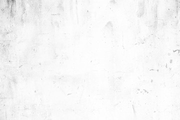 White Grunge Concrete Wall Texture Background.