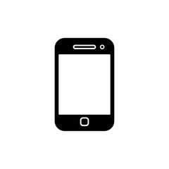 smartphone icon vector flat design