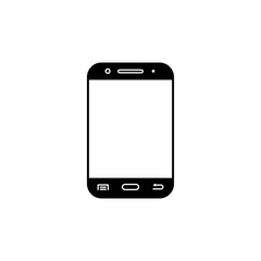 smartphone icon vector flat design