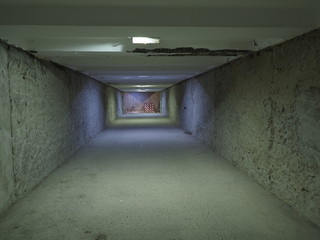 OLYMPUSrepair in the underpass with concrete walls prepared for plastering and tiling DIGITAL CAMERA