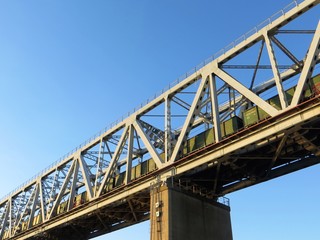railway bridge over river