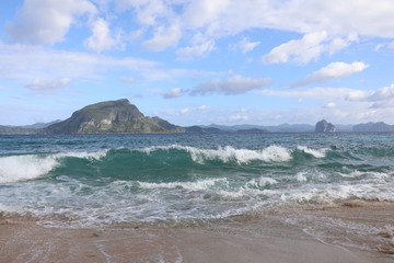 Verlassener Strand Philippinen