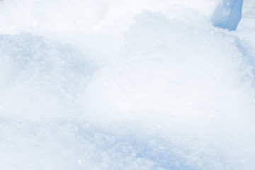 snow drifts closeup. the texture of the snow