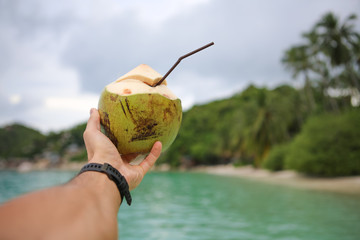 Kokosnuss Getr&auml;nk