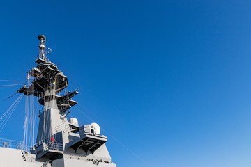 横浜大桟橋の護衛艦