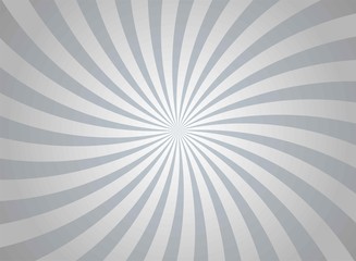 Sunlight spiral background. grey color burst background. Fantasy Vector illustration.