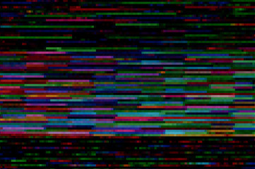 Pixel pattern of a digital glitch / Abstract background, pattern of a digital glitch.